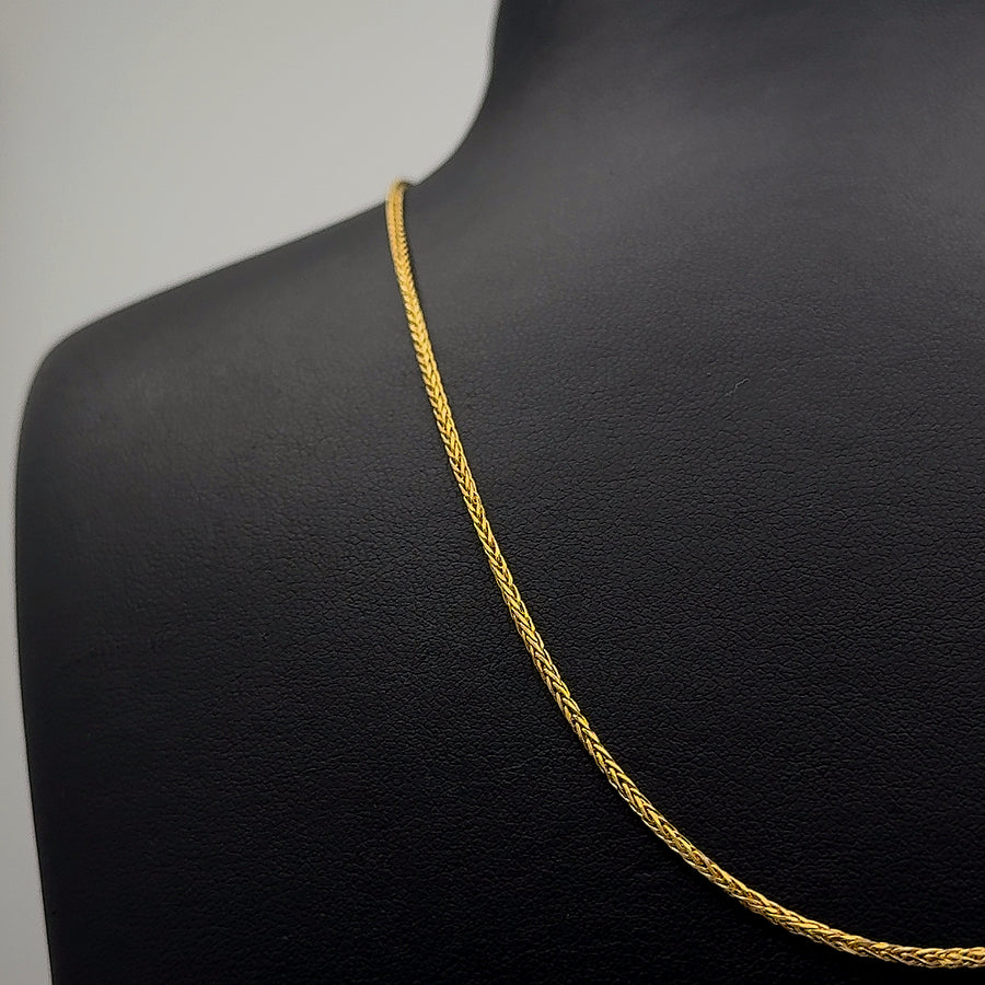 Solid 22K Gold Chain