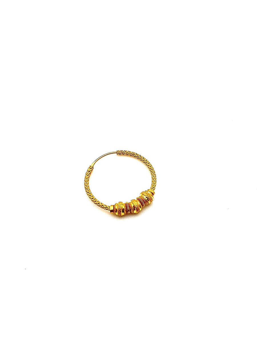 22K Hoop Earrings HRJ003