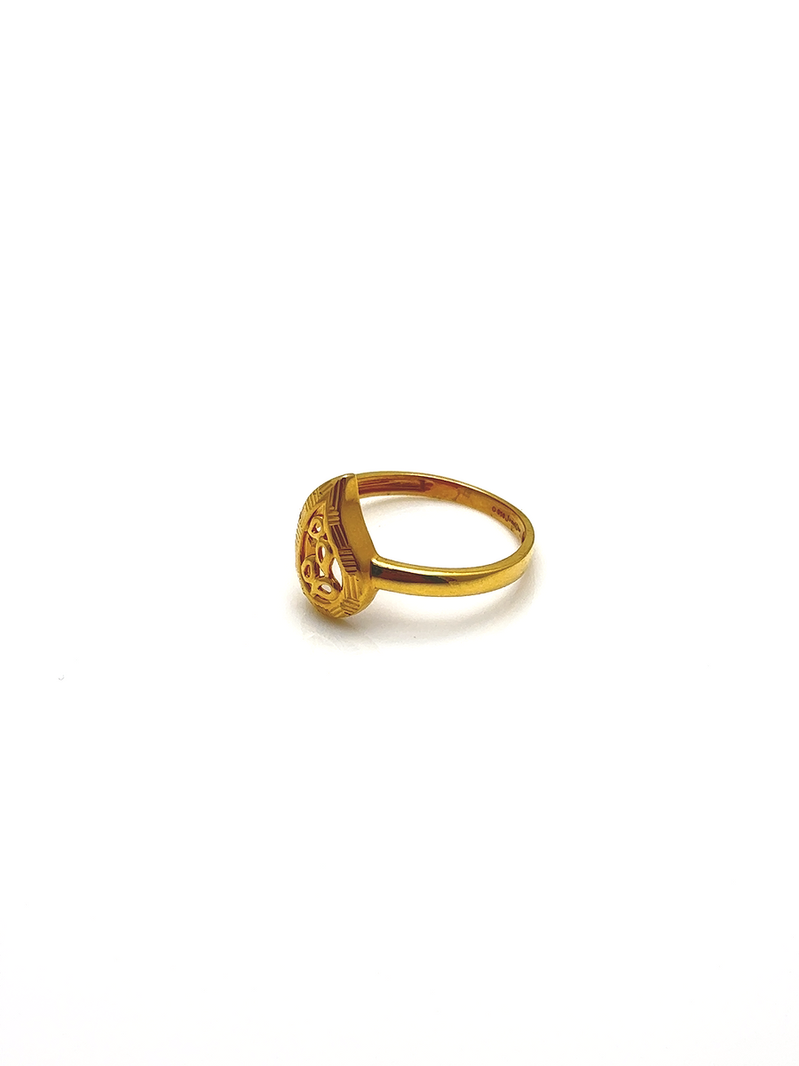 22K Gold Ring RC004